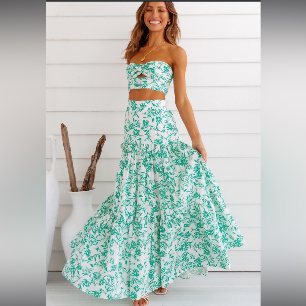 Runaway Ayla Maxi Skirt Set